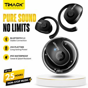 Timack Nouveau OWS casque - Écouteur Bluetooth Sans Fil avec microphones HiFi stéréo
