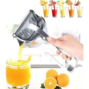Presse-Agrumes Manuel à Levier en Alliage d'Aluminium - Extracteur de Jus Silencieux Professionnel - Citron, Orange, Pamplemousse - Robuste et Anti-Corrosion