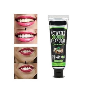 Dentifrice blanchissant 100 % naturel au charbon de bambou et à la noix de coco