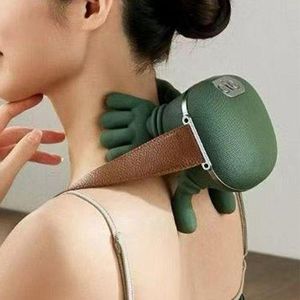 Masseur Cervical 4D Avec Chaleur, Masseur Dos Et Cervicales Pour La Nuque Et Les Épaules, Appareil De Massage Portable Idéal Pour Voyager, Se Détendre Et Soulager Le Stress