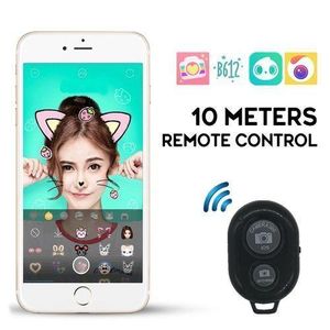 Télécommande Bluetooth Contrôleur Sans Fil Téléphone Portable Selfie- noir 