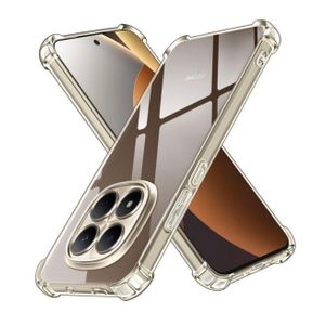 Tecno Coque Transparente Compatible pour Redmi Note 15 Pro Plus