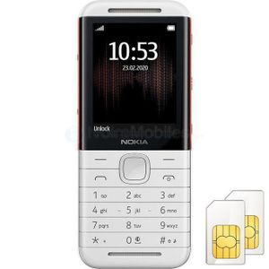 NOKIA 5310 - Écran 2,4" - Double SIM - Radio FM sans fil - Lecteur MP3 - Autonomie Exceptionnelle