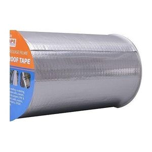 Convient pour les toits, les gouttières, les tuyaux de descente, les évents. Bande Etancheite Toiture - Ruban Adhésif Étanche En Aluminium - Ruban Anti Fuite Eau Pour Usage Extérieur - Ruban Super Étanche, Caoutchouc Butyle