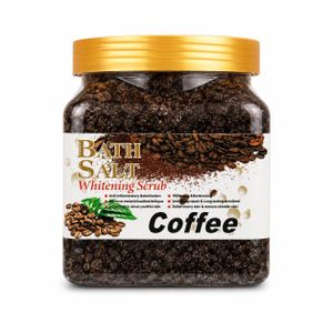 Bath Coffee Scrub 400g – Gommage Exfoliant Corps au Café – Sel de Bain Hydratant – Peau Douce et Lisse