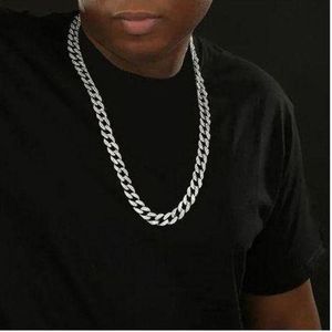 Chaîne En Strass Argent Homme Femme