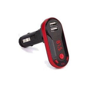 ÉMETTEUR RADIO FM BLUETOOTH MP3- Rouge/noir
