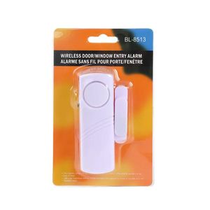Alarme Magnétique Sans Fil pour Porte et Fenêtre avec Sirène BL-8513- Blanc .