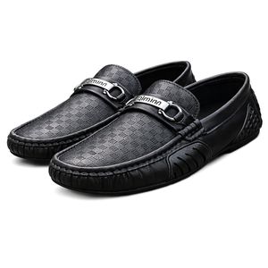 Chaussure Loaffer soulier mocassin homme- noir