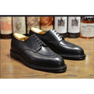Gn soulier En Cuir pour homme -noir
