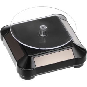 Plateau tournant solaire à 360°, support rotatif double usage