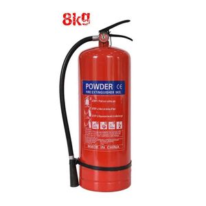 Extincteur ABC à Poudre Sèche Avec Support Et Nanomètre 8kg