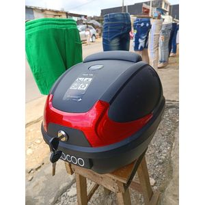 Top case coffre arrière de moto porte bagage 33 Litres 