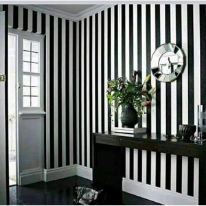 Papier peint blanc noir 