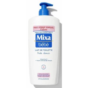 Lait Corps Très Doux MIXA BÉBÉ À L'huile D'amande Douce 750ml Peaux sensibles Importé De France 
