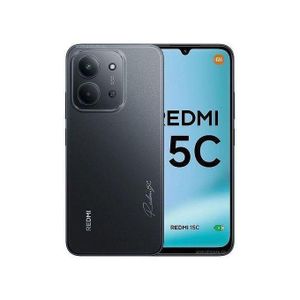 Xiaomi Redmi 15C - 6.89" - 6000 mAh - 4G - 8/50 Mpx - 4/128 Go - Noir - Garantie 12 Mois