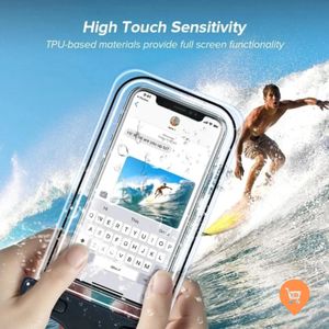 Pochette Étanche Universelle Haute Protection – Smartphone & Documents -B