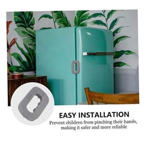 Verrous de Sécurité pour Frigo et Congélateur, Bloque Porte