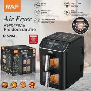 RAF Friteuse Sans Huile 12L Professionnelle - R.5280 - 2800W - Acier Inoxydable & Digital