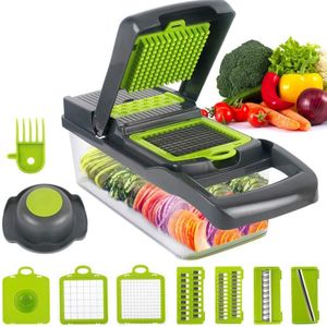 Hachoir à fruits et Légumes 16 en 1, Coupe-Légumes, Détailleur de Légumes