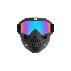 Casque De Motocross Harley Coupe-vent - Lunettes De Soleil