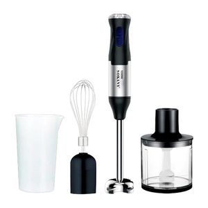 Sokany  Mixeur plongeant 4 en 1 avec puissance 700 W et manche en acier inoxydable