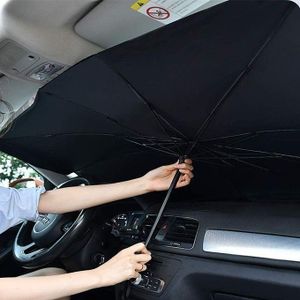 Grande taille : avec des dimensions de 31" x 57" Design élégant : la couleur noire élégante ajoute une touche de sophistication à votre voiture tout en bloquant efficacement la lumière du soleil.