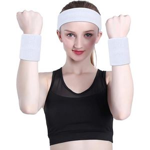 Bandeau de poignet absorbant la transpiration et évacuant l'humidité pour le sport