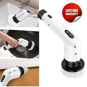Gn Brosse De Nettoyage électrique Sans Fil 9 En 1 Rechargeable