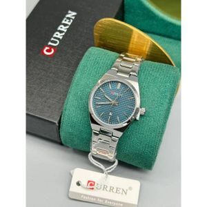 Curren Montre Femme, De Luxe Élégante En Acier Inoxydable, Bracelet Simple Et Étanche