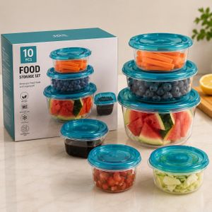 Bols alimentaires hermétiques – 10 pièces