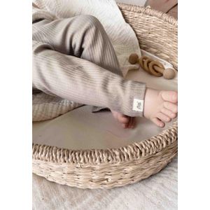 Cigit Leggings Bébé Fille côtelés - Vison