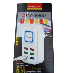 Chargeur Ultra Rapide 6 En 1 -Blanc