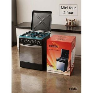 Fiesta Cuisinière à gaz 4 Feux Avec Four