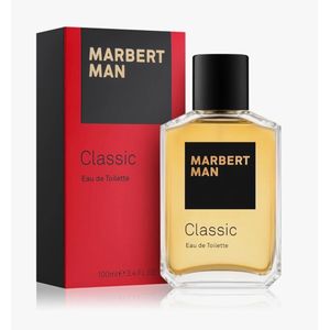 Marbert Man Classic Eau de Toilette Homme 100 ml – Parfum Boisé Épicé – Longue Tenue