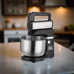 batteur électrique robot pâtissier avec bol en inox - La Puissance Professionnelle Qui Transforme Votre Cuisine