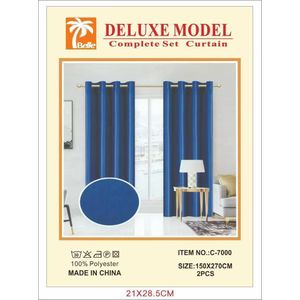 Belle Rideaux deluxe model-ensemble de rideaux élégants 2pièces pour salon et chambre