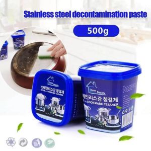 2 Pâte de nettoyage pour acier inoxydable