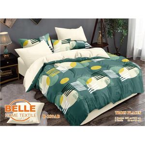 Belle Lot de 2 Draps et 2 Taies - Confort et Élégance pour Lit 3 Places  