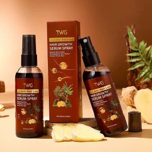 Twg Anti-Hair Loss Hair Growth Serum Spray -100ml - Marron