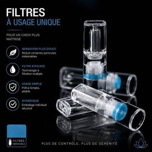 Lot de 100 Embouts de Filtration – Système de Purification Précise – Confort & Hygiène