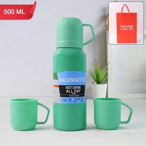 Ensemble Thermos Sous Vide à Double Couche Acier Inoxydable - thermos à café - gourde inoxydable - Vert