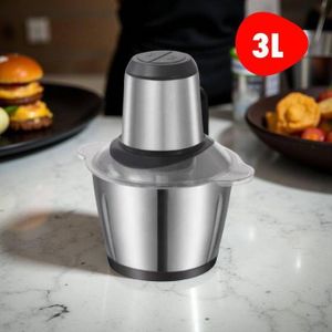 Machine à Piler Foutou, robot hachoir/mixeur grande capacité 3L - La puissance au service de vos recettes BV