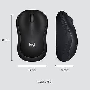 Logitech Souris Sans Fil  M220 Silent - Silencieuse et Ergonomique