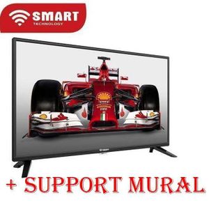 SMART TECHNOLOGY TV LED 50 Pouces - Full HD + Décodeur Intégré Sans Wifi ORIGINAL  24 Mois De Garantie