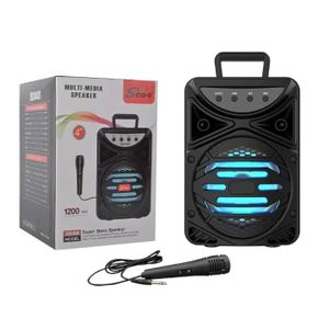 Haut-Parleur Bluetooth Sing-e 4’’ – Portable avec Micro & LED