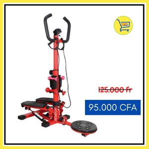 Stepper avec poids et balançoire 3 en 1 fitness sport