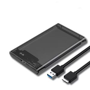Boîtier Externe USB3.0 2.5" pour Disque Dur S-A-T-A 5Gbps HDD SSD pour Ordinateurs