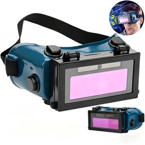 Lunettes de soudage à assombrissement automatique et rendu des couleurs fidèle – Protection oculaire anti-éblouissement