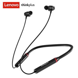 Lenovo Écouteurs sans fil - Thinkplus - HE05X TWS - Bluetooth 5.0 Casque Antibruit Magnétique - Sport - Noir